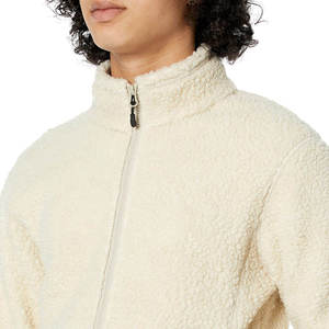 Warm Outdoor <b>Sherpa</b> <b>Fleece</b> <b>Jacket</b> With Plush Interior Soft Texture Flexible Comfort <b>Sherpa</b> <b>Fleece</b> <b>Jacket</b> - Product Image 6