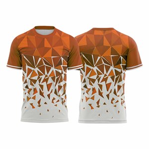 Camiseta Deportiva de Fútbol con Material que Absorbe la Humedad |   Impresión de Logotipos Personalizados |   Tela con Control de Humedad - Product Image 5