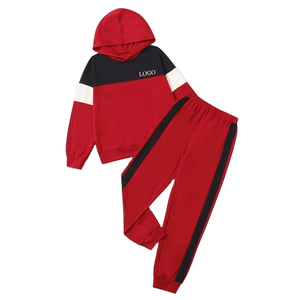 Conjunto Deportivo de Invierno Personalizado para Hombre, Sudadera con Capucha y Pantalones de Chándal de Punto Floral Grueso - Product Image 1