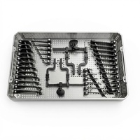 Ensemble d'extracteurs McCullouch avec lames de 27 mm à 6 dents et de 20 mm à 4 dents pour utilisation en salle d'opération
