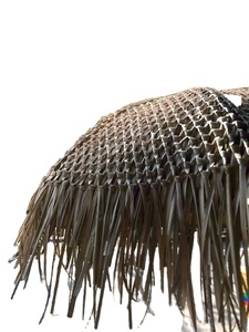 Panneaux de toit de chaume en jonc de mer faits à la main pour cabanes Tiki Gazebo Pergolas extérieures Beach Resorts Garden - Product Image 2