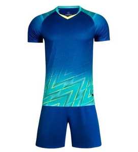 Conjunto de Uniforme de Fútbol de Manga Corta, 100% Algodón, Secado Rápido, Unisex para Adultos - Product Image 1