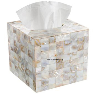 กล่องทิชชู่โลหะงานแฮนด์เมดสไตล์คลาสสิก - Product Image 3