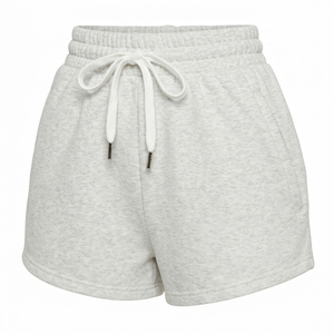 2026 Hotselling Custom Logo Womens High Waisted <b>Elastic</b> Waist Cotton Hot Shorts Breathable Quick Dry Sporty Gym Shorts - Product Image 2