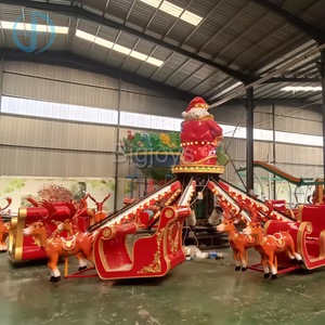 Parc d'attractions extérieur populaire joyeux Noël auto-contrôle Santa Claus Aircraft Ride à vendre - Product Image 1