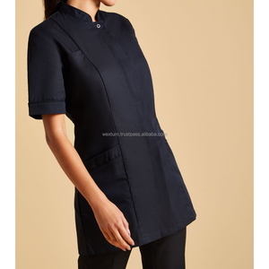 Uniformes de Túnica para Salón de Belleza y Spa, Algodón de Alta Calidad, Transpirable, Poliéster, Spandex, Colores Personalizados, Logotipo Personalizado, Estética Unisex, Clínica - Product Image 5