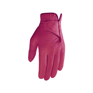 ถุงมือกอล์ฟหนังแท้สีเขียวมือซ้ายแบบเต็มนิ้วกันลื่นถุงมือกีฬาสำหรับทุกเพศแบบสวมปิดได้ - Product Image 3