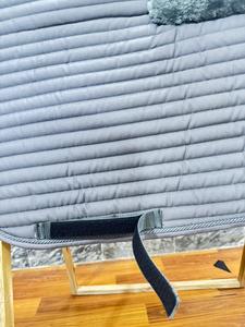 BRAND ZONE 25mm Thick Dressage Saddle Pad Memory Foam Padding Breathable Mesh Lining Cotton <b>Equestrian</b> Tack Low MOQ - Product Image 6
