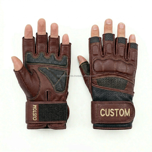 Guantes de Fitness de Cuero PU ODM con Soporte para Muñeca, Guantes de Entrenamiento para Gimnasio y Levantamiento de Pesas, Fabricante con MOQ Bajo - Product Image 2