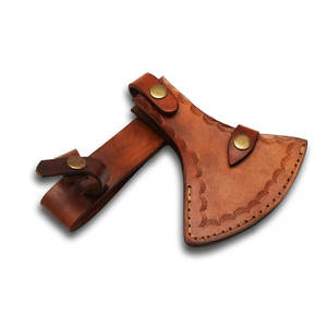 Custom Handmade Damascus Steel Bearded Viking Tomahawk <b>Axe</b> RoseWood Handle & With Leather Sheath - Product Image 5