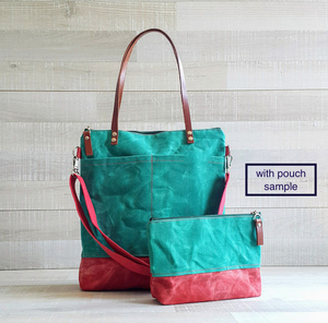 Leather <b>Canvas</b> <b>Tote</b> Bag Durable <b>Canvas</b> Shoulder Handbag Travel Work Shopping Large Capacity Open Embroidery LCTB-0085 - Product Image 5