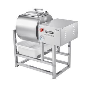 Marinatore Sottovuoto Commerciale da 40L in Acciaio Inox per la Lavorazione della Carne con Rotazione Bidirezionale a 3 Velocità - Product Image 1
