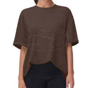 Ropa de calle Diseño personalizado Camisetas de mujer Estilo único Camisetas de mujer MOQ bajo Camisetas de mujer - Product Image 4