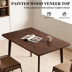 Tavolo da Pranzo Rettangolare per Cucina e Soggiorno per Accogliere gli Ospiti - Product Image 4