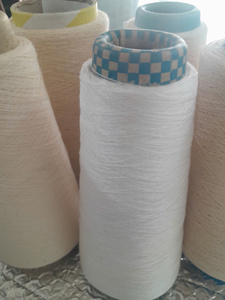 Raw <b>Polyester</b> Filament <b>Yarn</b> <b>100</b>% Virgin Spinning Hollow Conjugated Filling Material Solid White Beige for Textile Use - Product Image 4