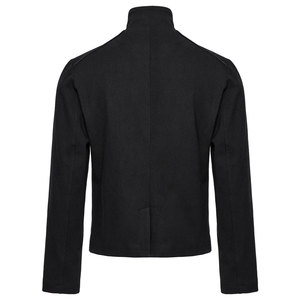 Men Black <b>Gothic</b> Cyberpunk Deconstruction Fit <b>Jacket</b> Buckle Decor Symmetrical Zippered Coat Streetwear 2026 - Product Image 3