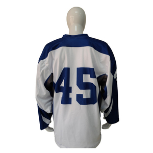 Maillot de Hockey sur Glace Personnalisé 2026 de Haute Qualité pour Club et Équipe, Anti-Bactérien, Broderie 3D, 100% Polyester - Product Image 2