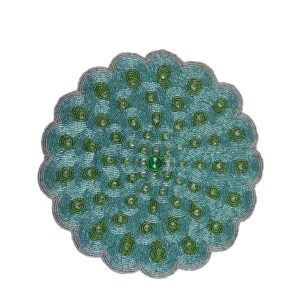 Luxury <b>Placemat</b> With Best <b>Beads</b> Designs Mats For Home Decor Tableware Dinning Table Party and Wedding Design Pads - Product Image 1