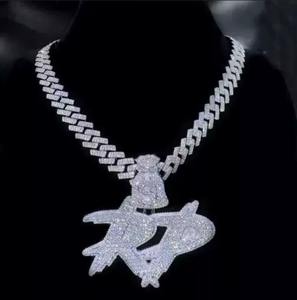 จี้เพชรโมอิสซาไนต์แท้ทรงกลม 5.30 กะรัต ปรับแต่งตัวอักษรได้ ชุบเงินแท้ 925 - Product Image 4