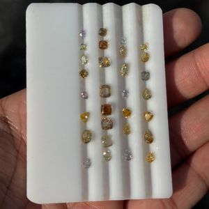 Diamantes Naturales Sueltos, Corte Mixto de Fantasía, Color Marrón Claro, de 0.10 a 0.80 Quilates, Sin Tratar, Diamantes al por Mayor de Buena Calidad - Product Image 3