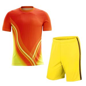 Uniforme de fútbol sublimado personalizado OEM, ropa deportiva profesional con nuevo diseño de logotipo impreso - Product Image 1