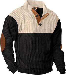 Sweat-shirt d'hiver pour homme, coupe ample, 100 % polyester, coupe-vent, respirant, écologique, avec logo personnalisé imprimé numériquement – Meilleures ventes - Product Image 6