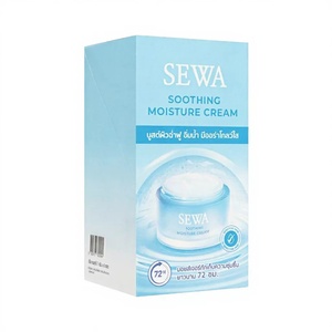 ครีมบำรุงผิว SEWA Soothing Nourishing Moisture Cream 7 กรัม x 6 ซอง กล่องบรรจุ 72 ชิ้น ครีมบำรุงผิวหน้าให้ความชุ่มชื้น 72 ชั่วโมง ด้วยไฮยาลูรอนิค แอซิด สำหรับผิวแพ้ง่าย - Product Image 1