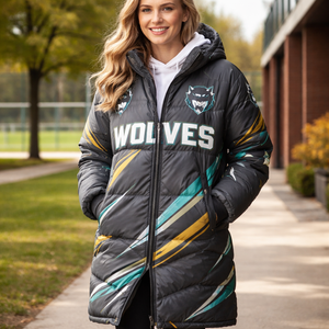 Chaqueta Larga Acolchada para Mujer al por Mayor - Opciones OEM de Proveedor Directo del Fabricante - Product Image 6