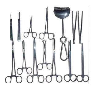 Kit de Disección Médica, Espéculo Vaginal, Tijeras Quirúrgicas, Pinzas para Tejidos, Autoclavables, Kit para Sala de Hospital - Product Image 3