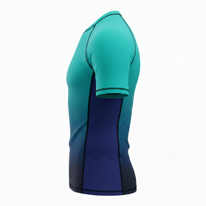 Camiseta Rashguard Sublimada Premium para Hombres, Mujeres y Niños, para MMA, BJJ, Jiu Jitsu, Entrenamiento No-Gi, Compresión Duradera, Venta al Por Mayor, Traje de Baño - Product Image 3