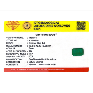 Certified Wholesale 16.58 Carat Natural Zambian Emerald Loose Gemstone Pear Cut - Product Image 4