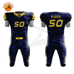 Maillot de football américain unisexe le plus vendu, uniformes de football américain personnalisés pour les jeunes et les adultes - Product Image 1