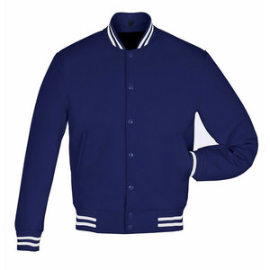 Chaqueta de Béisbol de Satén Personalizada de la Mejor Calidad para Adultos y Jóvenes, Diseña Tu Propio Logotipo, Chaquetas Varsity de Color Sólido - Product Image 1