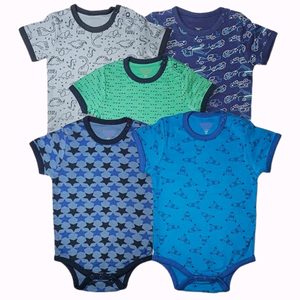 OEM /ODM wholesale romper substantial eco friendly baby knitted romper baby onesie custom printing bamboo organic cotton romper - Product Image 6