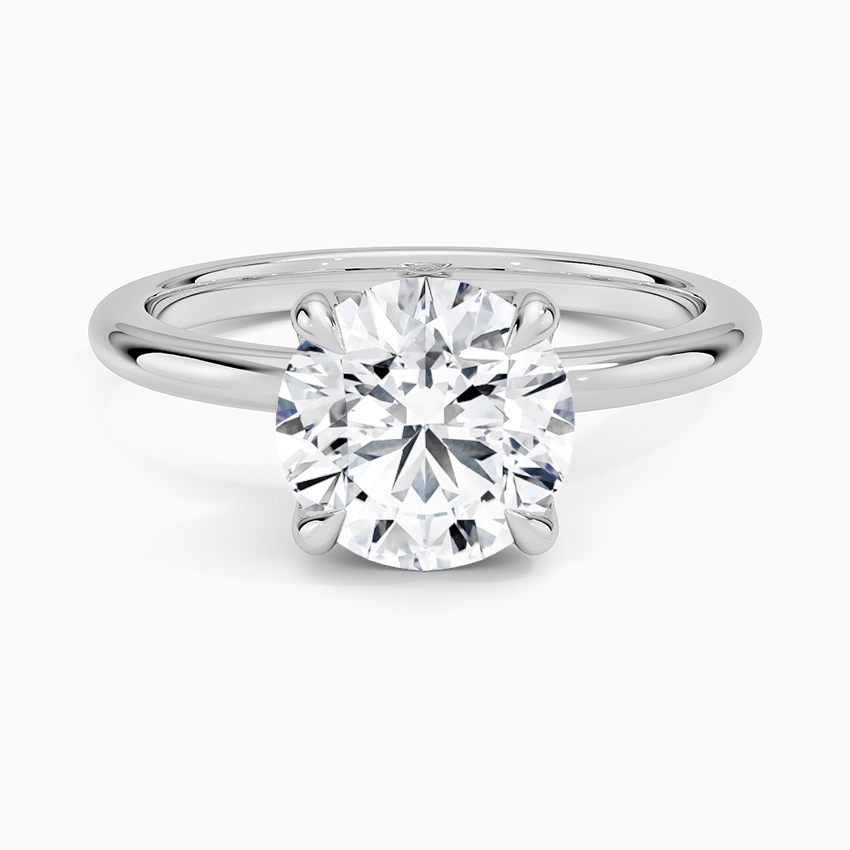 White Gold Plated