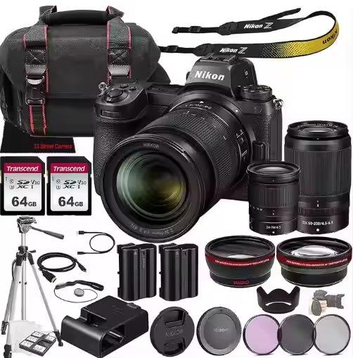 Quality Z50 II Mirrorless Camera with 24-70mm F/2.8 Lens CMOS Sensor 7.1x-16x Optical Zoom Video Capture