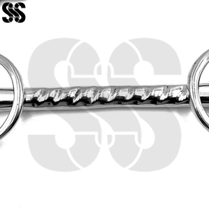 Bocados de Acero Inoxidable Antideslizantes de Alta Calidad y Durabilidad con 3 Ranuras, Colores Personalizables, Servicio OEM para Uso Ecuestre - Product Image 4
