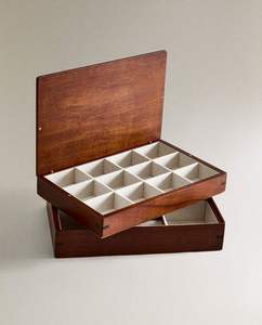 Caja de Almacenamiento de Joyas de Madera de Forma Rectangular de Nuevo Diseño Más Vendida, la Mejor Calidad de la India UNIVERSAL OVERSEAS UO-WJB-0038 - Product Image 4