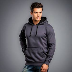 Venta al por mayor de alta calidad de gran tamaño Full Zip Hoodie Diseño lindo con cremallera hasta el cuello Tamaño XS del fabricante en Bangladesh - Product Image 1