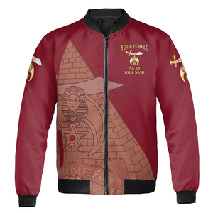 Chaqueta Bomber Personalizada con Mapa de Jericho State, Tallas S-5XL, Alta Calidad, Hecha a Medida, Colección 2026 - Product Image 2