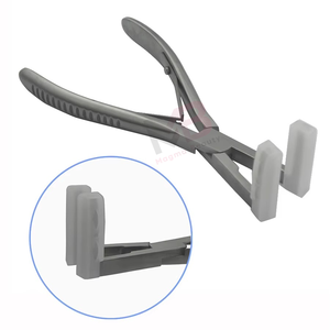 Heavy Duty Metal Dark Grey Tape Hair Extension <b>Pliers</b> Flat Jaw Sealing Tool for Strong Bond Commercial Use Hair Stylist - Product Image 3
