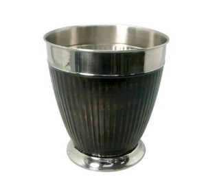 Cubos de Hielo para Cerveza de Acero Inoxidable Martillado, de Metal y Latón, de la Mejor Calidad, al por Mayor, para Bares, Hechos a Mano - Artesanía India para el Hogar - Product Image 2