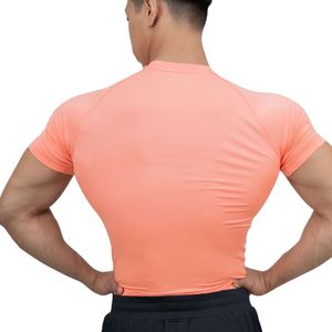 Camiseta Deportiva de Compresión para Hombre, Manga Corta, Secado Rápido, Transpirable, para Gimnasio, Entrenamiento, Running, Fitness, Cuello Redondo - Product Image 5