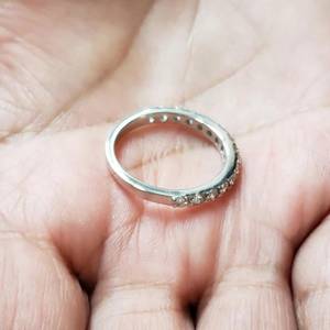 18KT Gold 0.75 CT Lab Grown Diamond Band <b>Ring</b> Women | IGI Certified Elegant Wedding Party Anniversary <b>Ring</b> | Stackable Bridal - Product Image 5