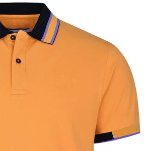 Camisas Personalizadas de Lona de Algodón para Hombre, Diseño Transpirable, Secado Rápido, Manga Corta, Cómodas, Tallas Grandes, con Logotipo, Estilo Polo - Product Image 4