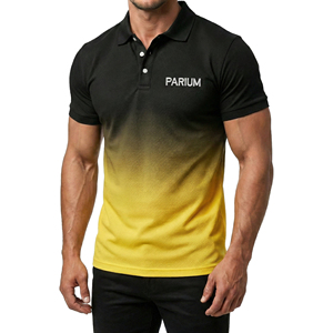 เสื้อโปโลชาย ออกแบบสีได้ตามต้องการ แขนสั้น ราคาขายส่งจำนวนมาก เสื้อผ้าออกกำลังกาย เสื้อผ้าสตรีทแฟชั่น เสื้อโปโลแฟชั่น - Product Image 1
