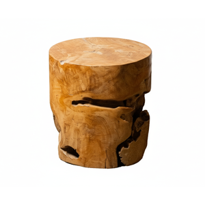 ARTERRA Luxury Solid Wood For Hotel Apartment Warehouse Living Spaces Round <b>Stool</b> Rustic Charm Natural Beauty Sturdy Functionali - Product Image 1