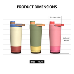 Vaso Deportivo Atlas DrinkWare de 14 oz, Acero Inoxidable, Aislamiento al Vacío, con Agarre, Portátil, para Gimnasio - Product Image 2