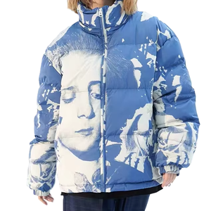 Chaqueta de Invierno Acolchada 100% Poliéster PU con Diseño Personalizado, Chaqueta con Capucha y Cuello Alto, Chaquetas de Burbuja para Niños, OEM ODM - Product Image 2