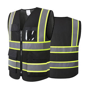เสื้อกั๊กนิรภัยแบบมองเห็นได้ชัดเจน ราคาถูก จำนวนมาก สั่งทำได้ สีพื้น สำหรับขาย เสื้อกั๊กนิรภัยสำหรับผู้ชายสำหรับกิจกรรมกลางแจ้ง - Product Image 1